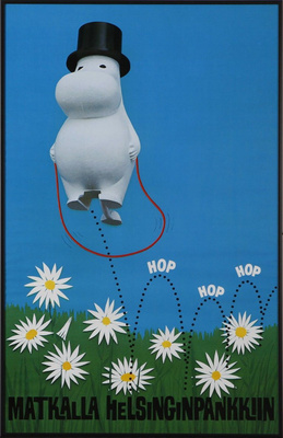 Iso HOP / HAB Muumimainos 70-luvulta,