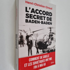 Henri-Christian Giraud : L'Accord secret de Baden-Baden -... - pikkukuva 1