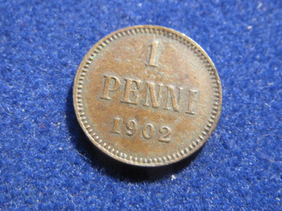 1 penni 1902