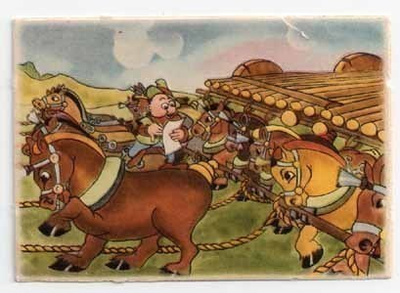 Sagokonst 5 / SATUNELKKU: Gulliver - lilliputti ja hevoset.