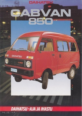 Daihatsu Cabvan -esite, 1985