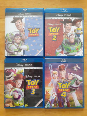 Toy Story 1-4 BLU-RAY