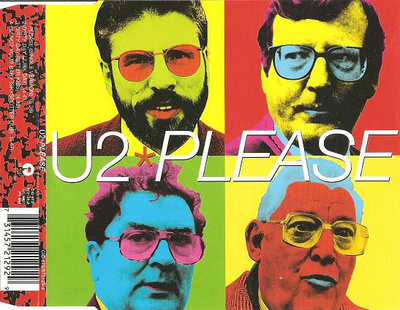 U2 - Please (CD) HYVÄ KUNTO!!