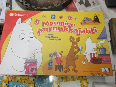 Muumien Purnukkajahti lautapeli