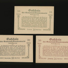 Itävalta Notgeld 10, 20, 50 Heller, Blindenmarkt 1920 - pikkukuva 2