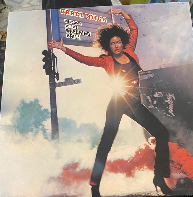 Grace Slick: Welcome to the Wrecking Ball 1981 LP