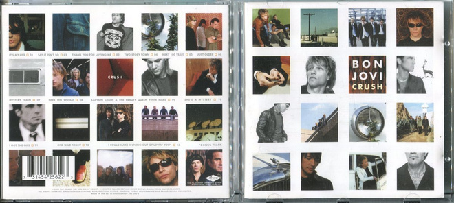 BON JOVI . CD-LEVY . CRUSH
