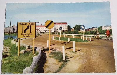 Haaparanta-Tornio Postikortti 1965