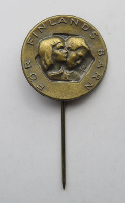 FÖR FINLANDS BARN 1941 - varainkeräysmerkki - sotalapset -