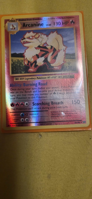 Arcanine #18 Pokemon Evolutions Reverse Holo RARE card