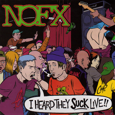 NOFX - I Heard They Suck Live! (CD) HYVÄ KUNTO!!