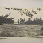 VANHA Postikortti Kotka Langinkoski 1950-l Alkup.Mallikappal - pikkukuva 1