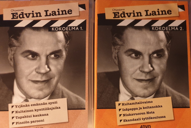 Edvin Laine kokoelma 1 - 2 DVD