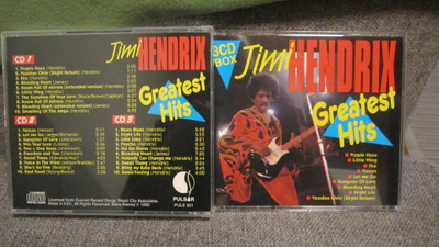 3CD BOX Jimi Hendrix 1990 Greatest Hits