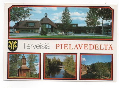 Pielavesi: Kirkon tapuli, silta ym