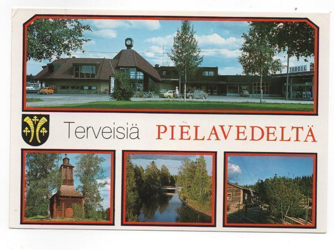 Pielavesi: Kirkon tapuli, silta ym