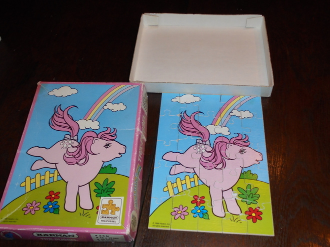 My Little Pony puinen palapeli 25 palaa, G1