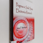 James P. Martingale : Progress in solid state electronics... - pikkukuva 1