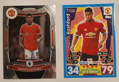 Marcus Rashford jalkapallokortit 2in1