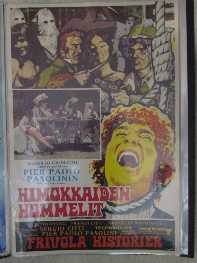 Himokkaiden Hommelit (Sergio Citti, 1973) - elokuvajuliste