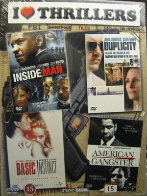 I LOVE THRILLERS DVD 4 ELOKUVAA