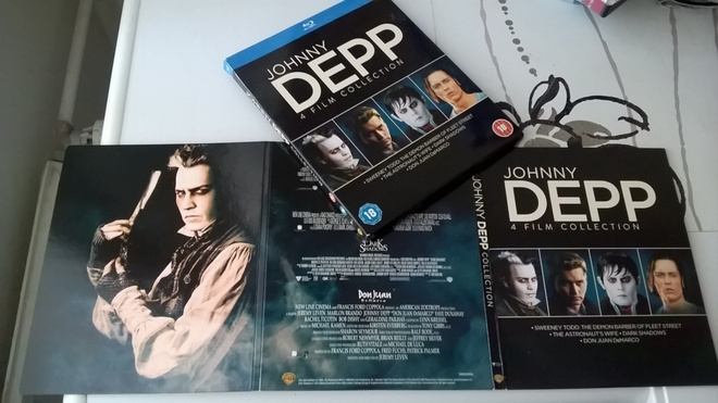 JOHNNY DEPP - 4 FILM COLLECTION (4BLU-RAY)
