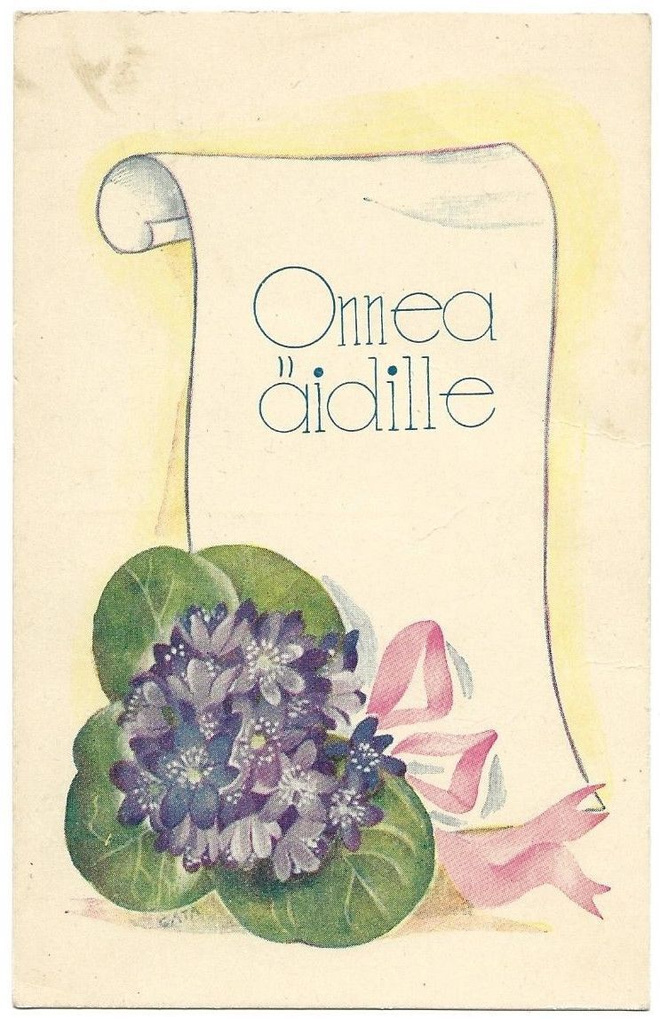 Carita (Cata) Rodén Onnittelukortti