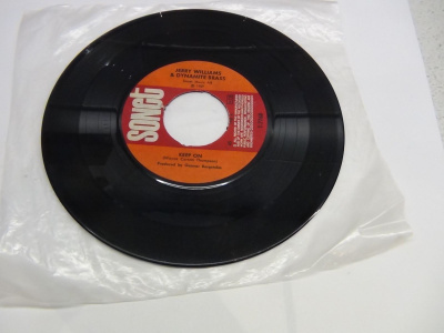 JERRY WILLIAMS & DYNAMITE BRASS 7´KEEP ON,BOOGALOO BABY