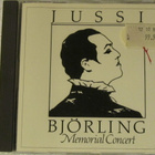 Jussi Björling • Memorial Concert CD - pikkukuva 1