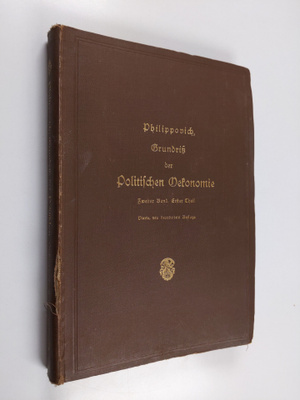 Ph Somery : Grundrisz der Politischen Oekonomie. II.