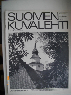 Suomen Kuvalehti Nro 25-26/1971 (29.3)