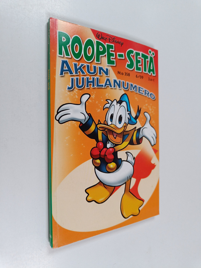 Walt Disney : Roope-setä 6/09 : Akun juhlanumero
