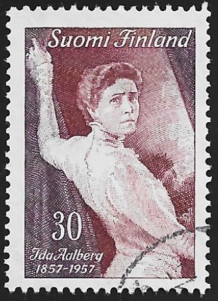 1957 Ida Aalberg leimattu LaPe 485