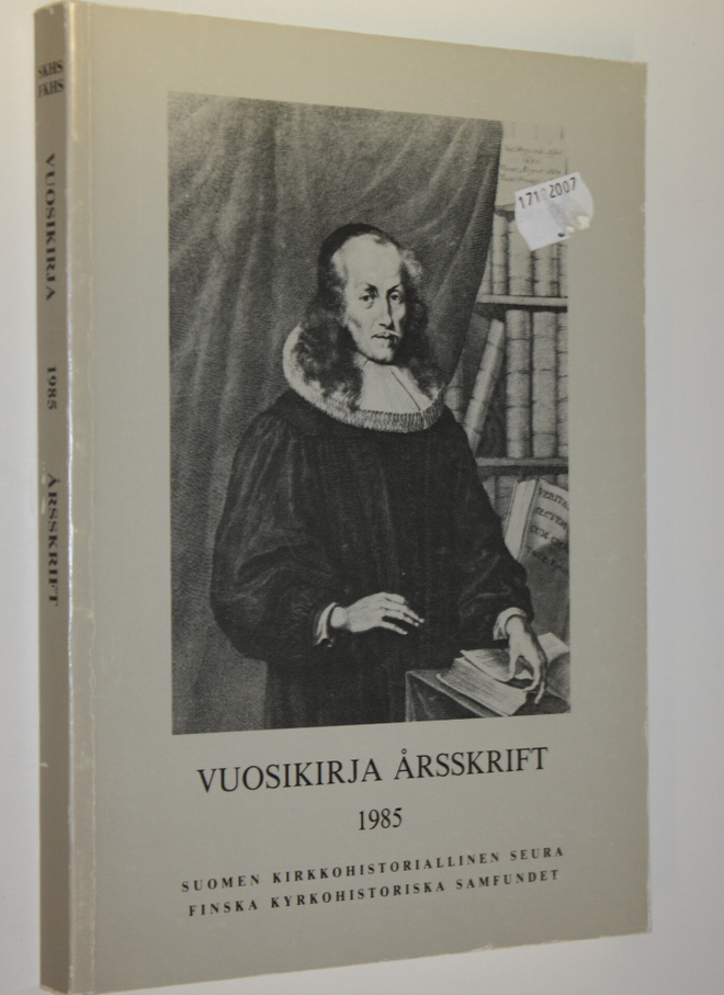 Suomen kirkkohistoriallisen seuran vuosikirja 1985