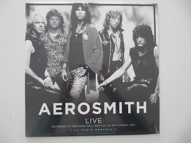 Aerosmith Best of Live at The Music Hall, Boston 1978 LP