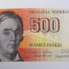 500 markkaa 1986 - pikkukuva 1
