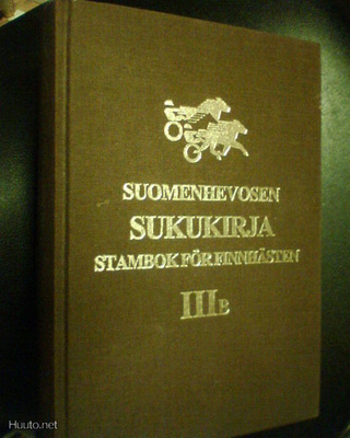 SUOMENHEVOSEN SUKUKIRJA IIIB nide ORIIT (1 p.1999) Sis.pk