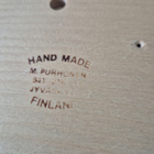 Käsintehty puinen tarjoilukulho, halkaisija 35 cm - pikkukuva 4