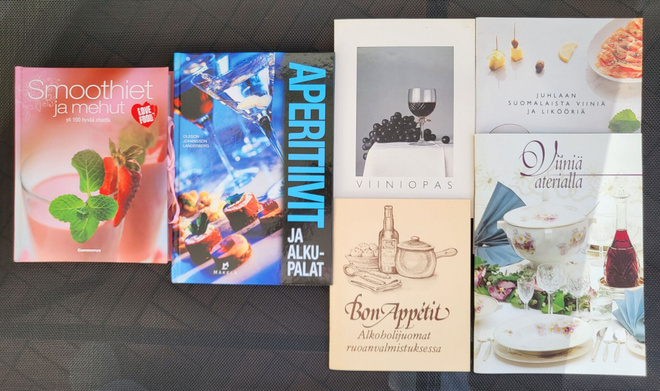 Smoothiet ja mehut, Aperitiivit + alkupalat, viinitietoutta