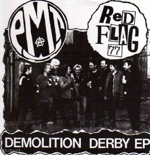 RED FLAG 77 / P.M.T. split EP -1996- ...uk streetpunk......