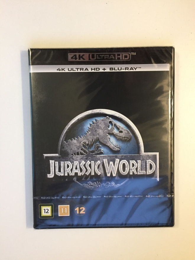 Jurassic World (4K Ultra HD + Blu-ray) 2015 (UUSI)