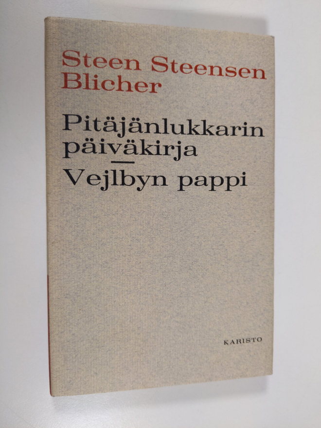 Steen Steensen Blicher : Pitäjänlukkarin päiväkirja ; Vej...