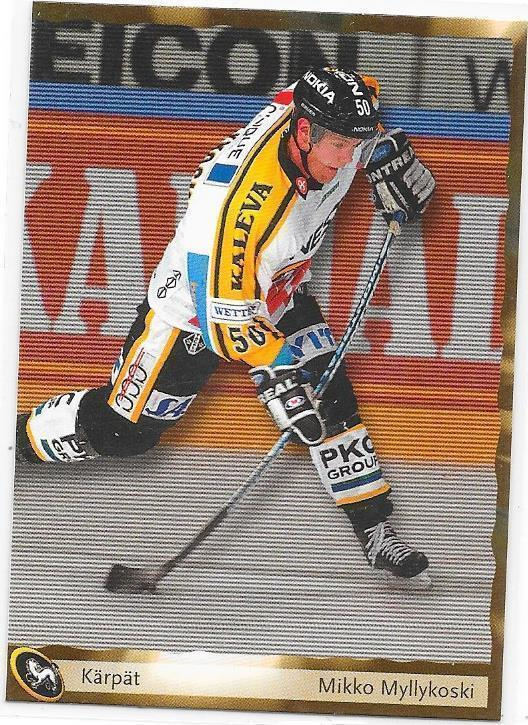 2002-03 CardSet #223 Mikko Myllykoski Kärpät