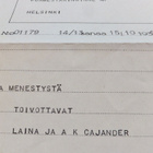VANHA Sähkösanoma Pääministeri A.K. Cajander 1939 - pikkukuva 2