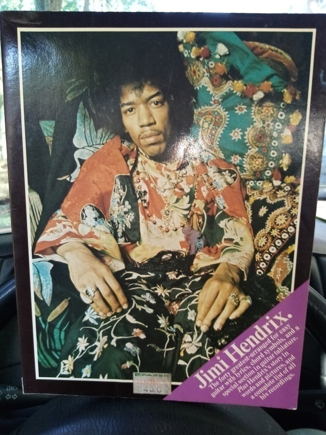 NUOTTIKIRJA JIMI HENDRIX THE FORTY GREATEST