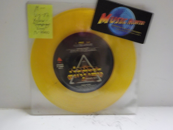 STRYPER - FREE M- YELLOW TRANSPARENT VINYL 7"