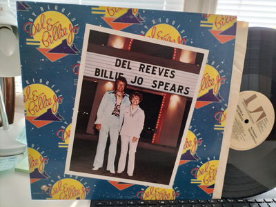 DEL REEVES & BILLIE JO SPEARS, By Request, LP US -76 UPEA !!