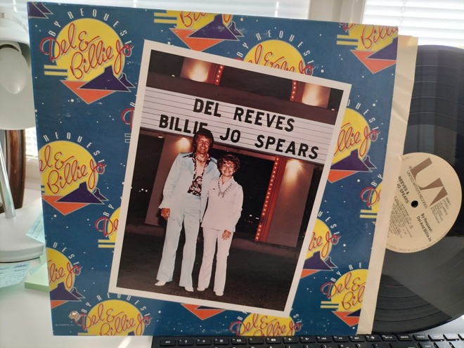 DEL REEVES & BILLIE JO SPEARS, By Request, LP US -76 UPEA !!