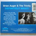 BRIAN AUGER Definitely What CD HUIPPUKUNTO +1 Bonus - pikkukuva 2