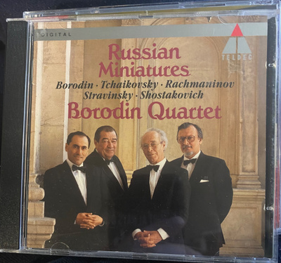 Russian Miniatures - Borodin Quartet 1995 cd